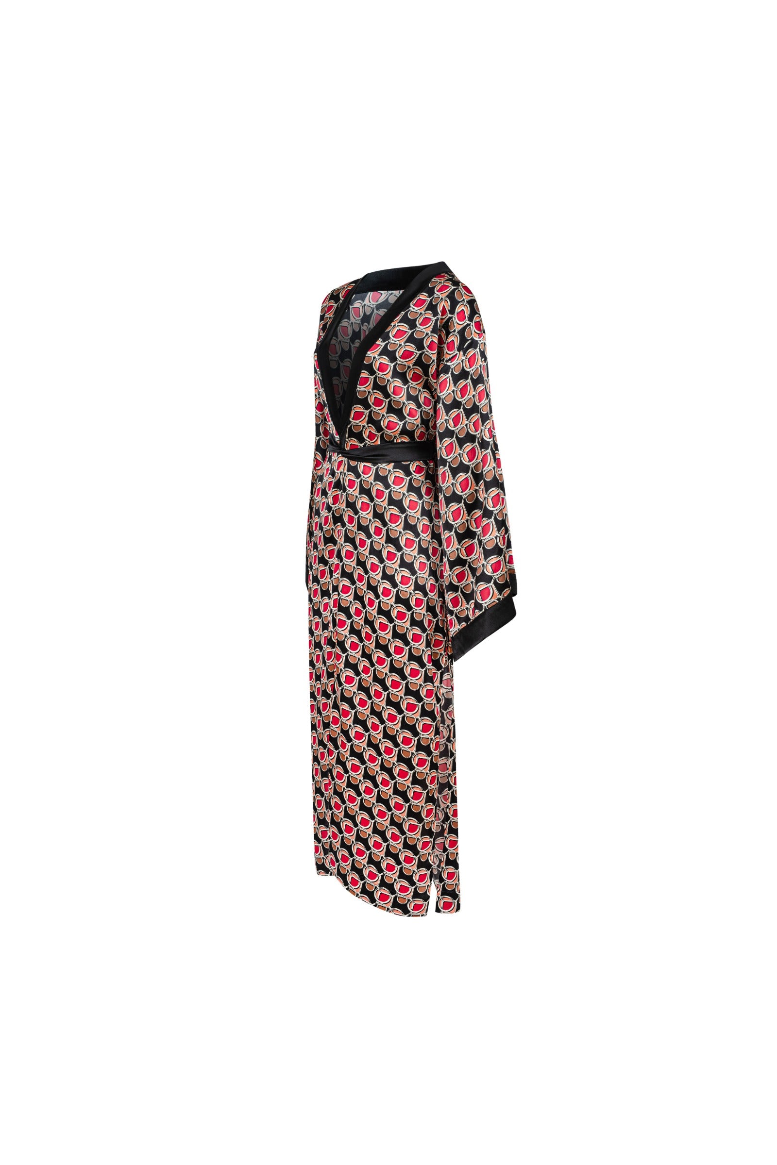 Kimono z jedwabiu ROMA ROSSA