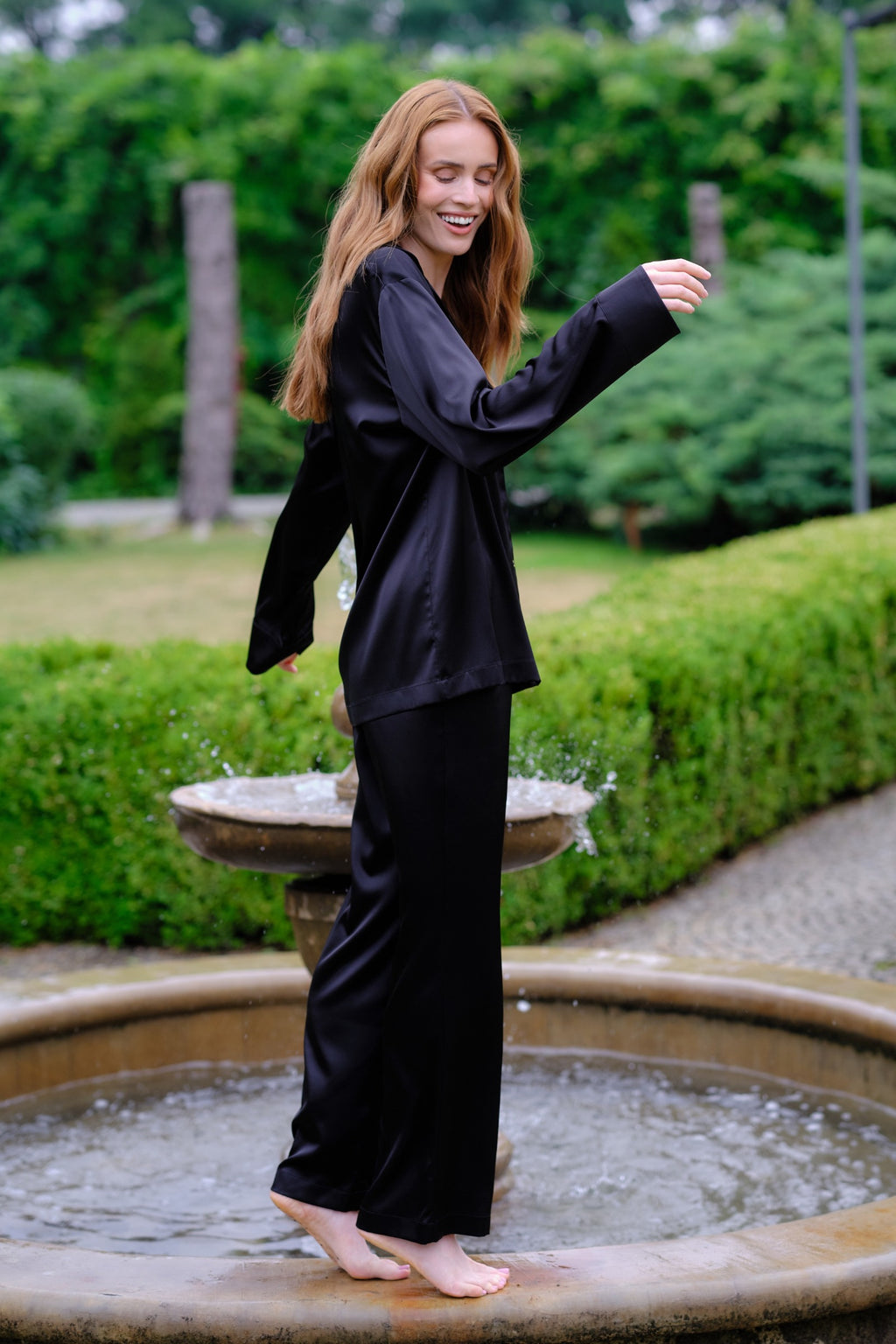 ESSENCE silk pyjamas