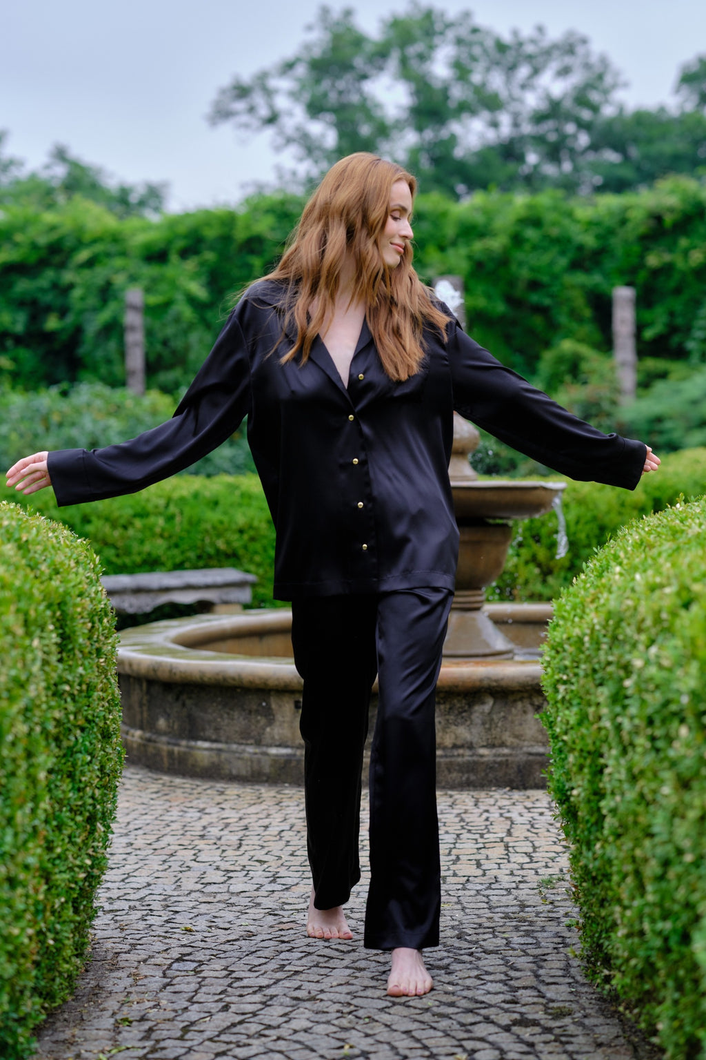 ESSENCE silk pyjamas